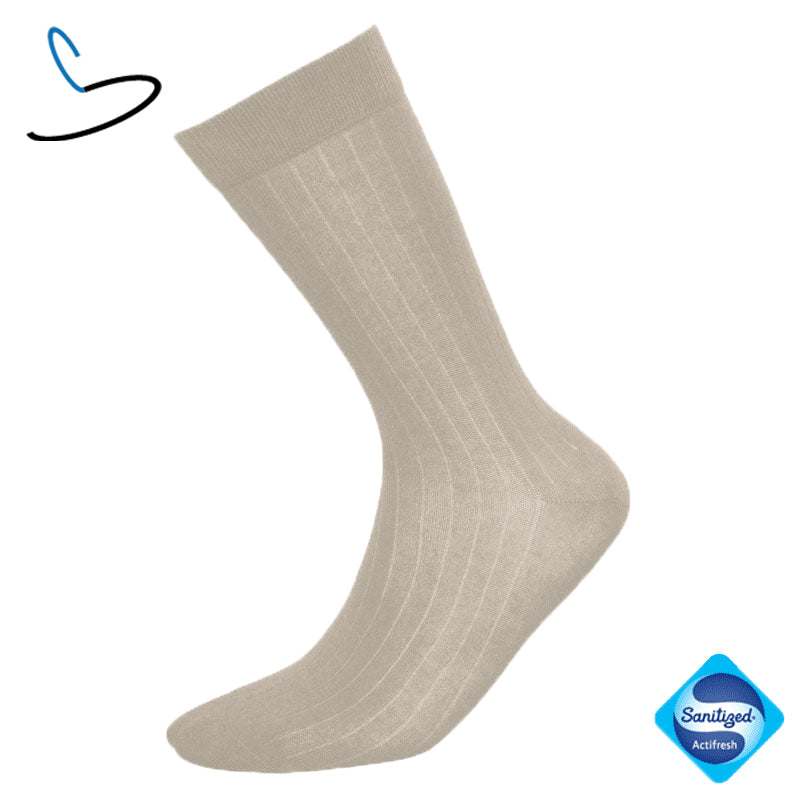 Beige sokken heren