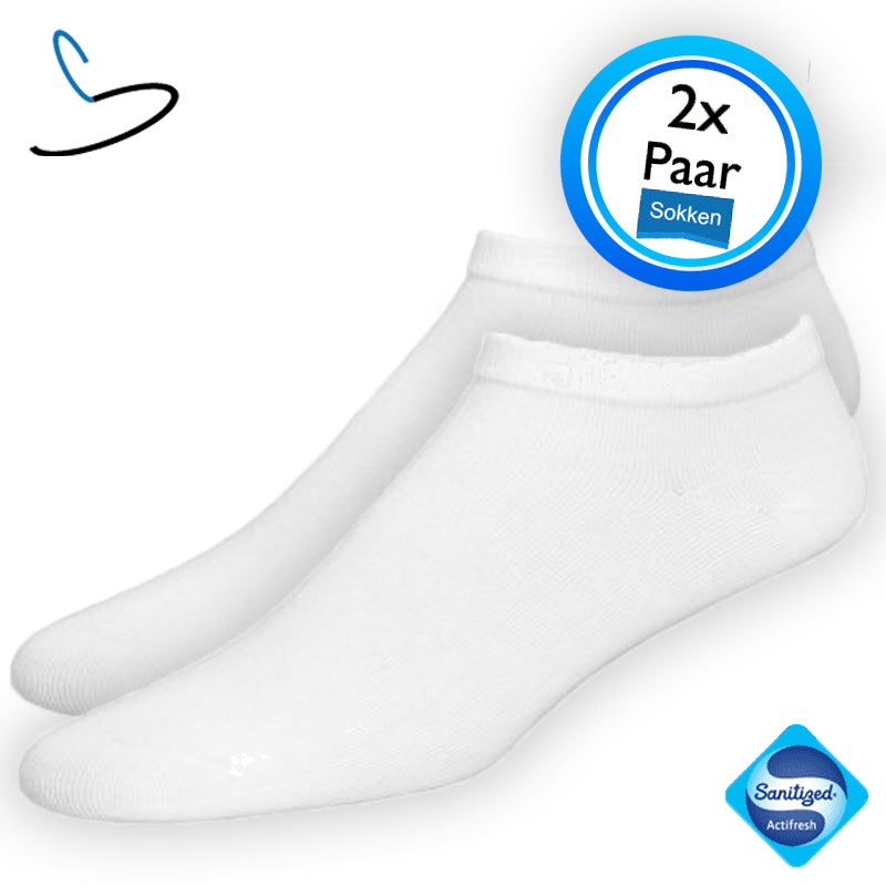 Enkelsokken heren blauw (2 Paar)