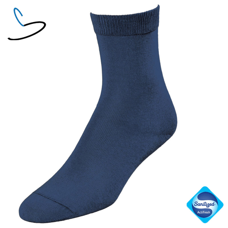 sokken dames blauw