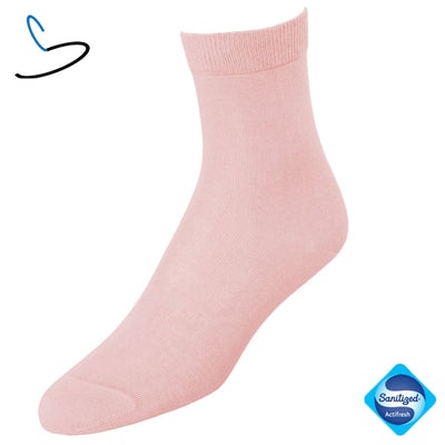 Dames sokken lichtblauw