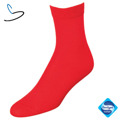 Sokken dames Rood