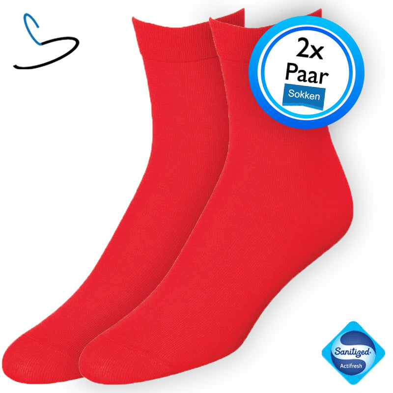 Lichtblauwe damessokken (2 paar)