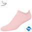 Roze sneakersokken dames