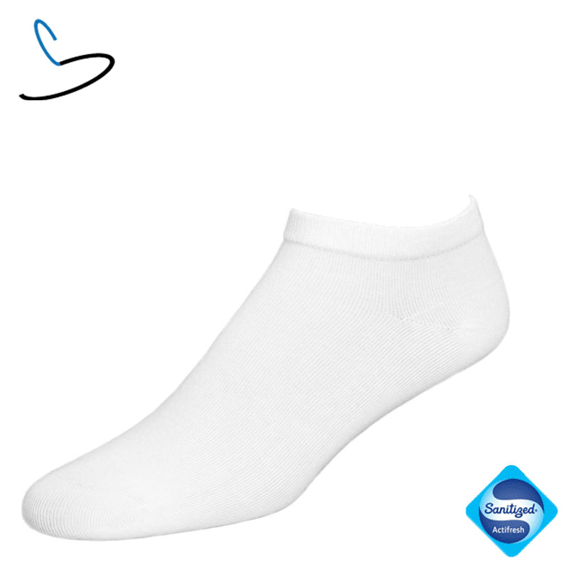 Sneakersokken dames zwart